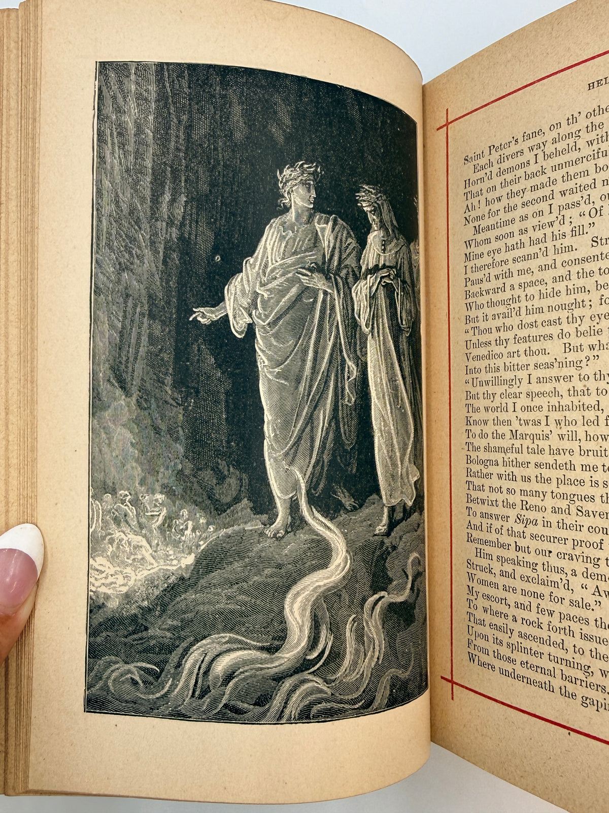 The Vision by Dante Alighieri, 19th Century
