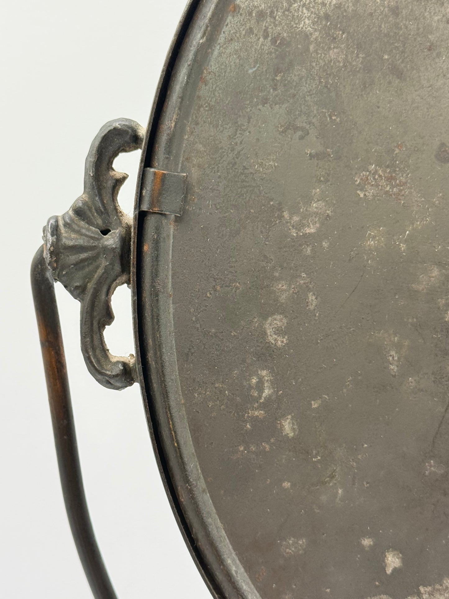 Art Nouveau Style Vintage Vanity Mirror with Female