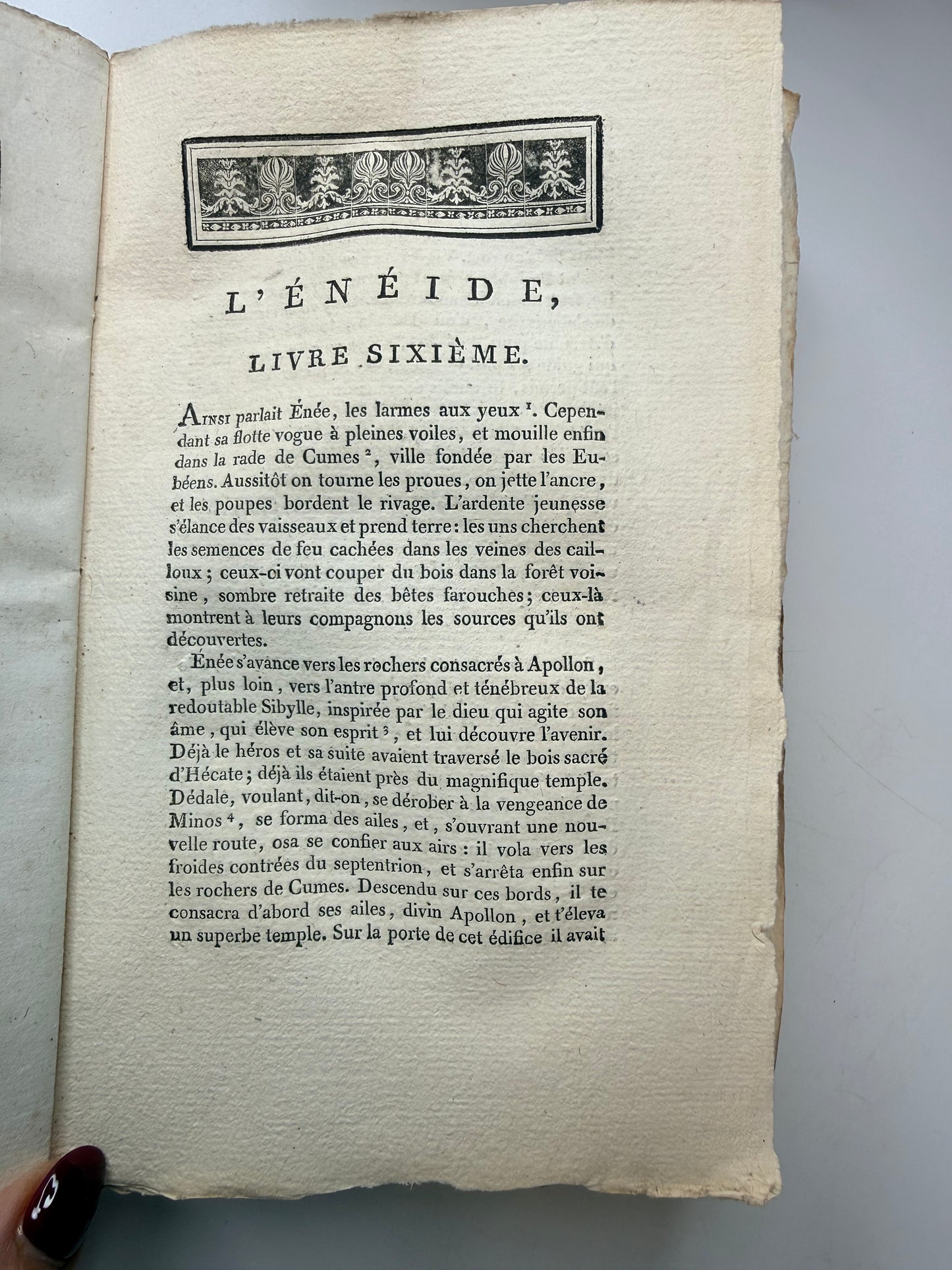 The Works of Virgile, French Pink Soft Cover Books, 1802