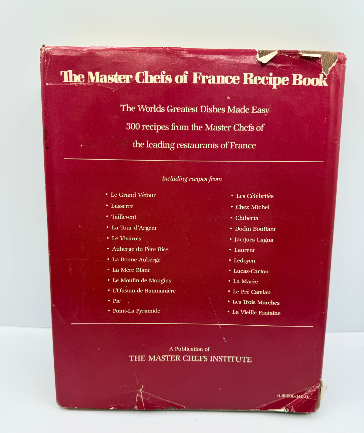 The Master Chefs of France Recipe Book, 1981