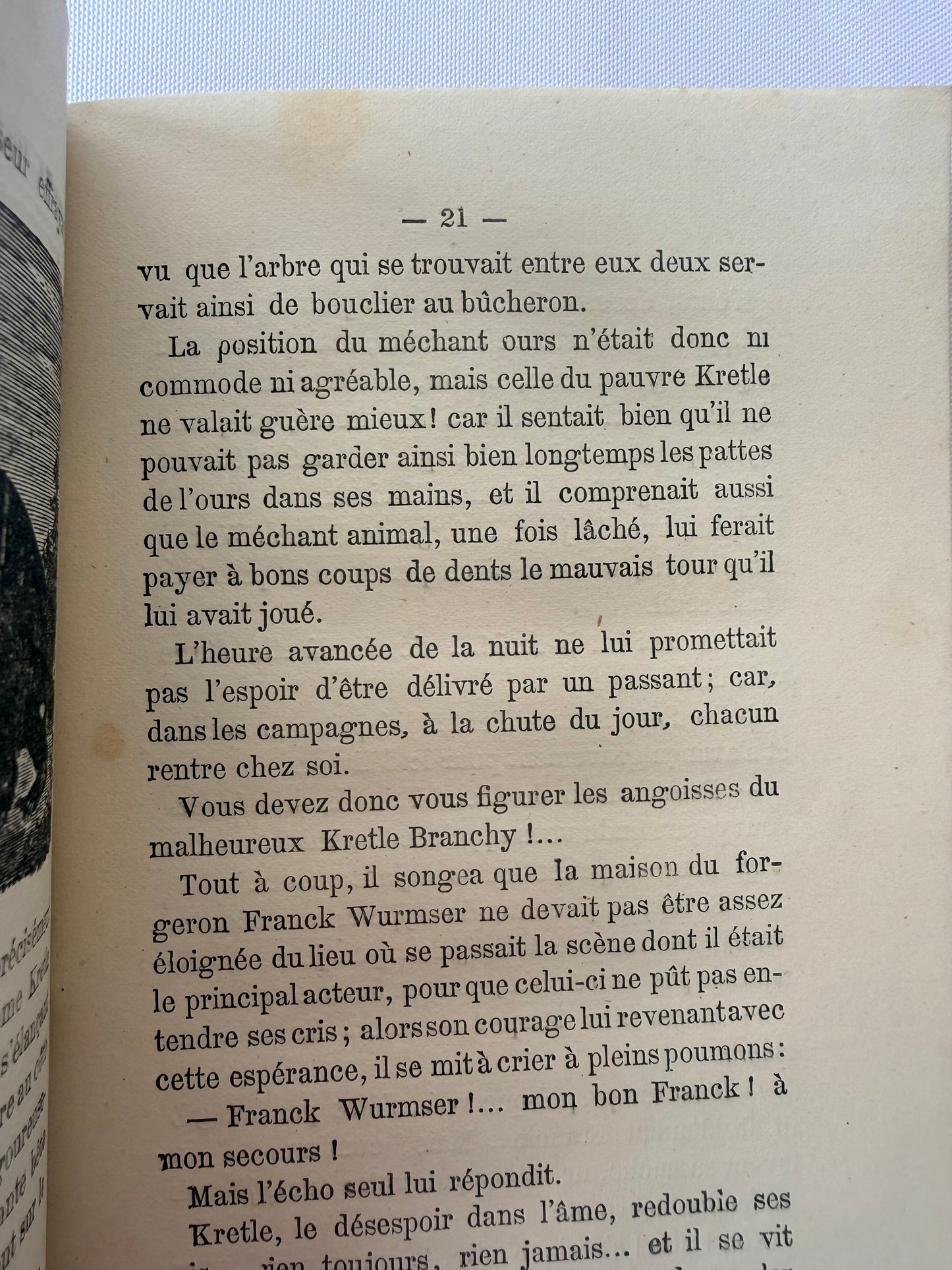 Purple French Cartonnage Book, Les Petits Savants