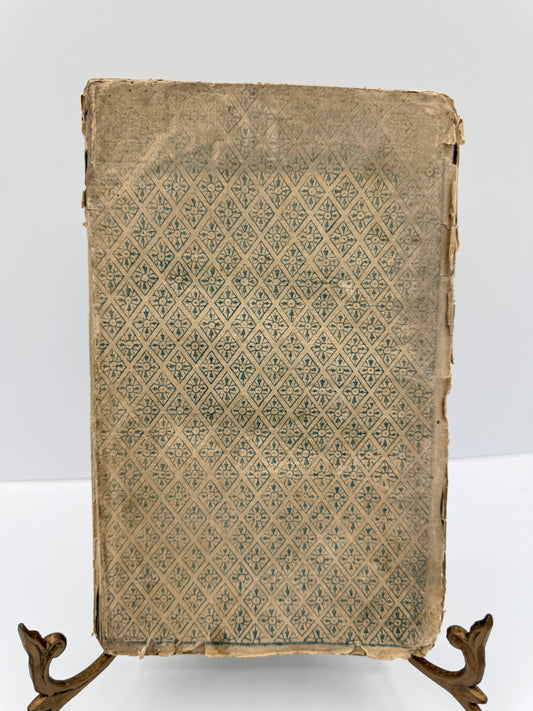 Pastoral Instruction, 1792, French Antique Soft Cover Book