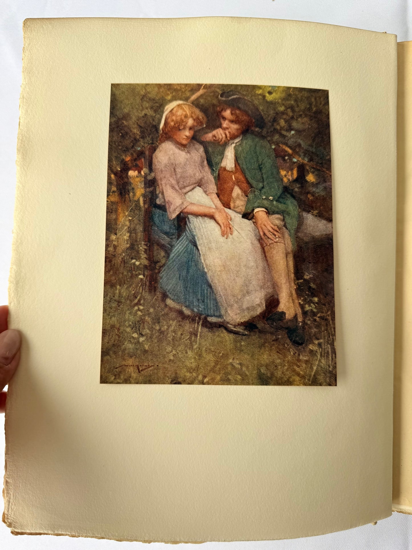 The Deserted Village by Oliver Goldsmith, Limited Edition, Fine Binding