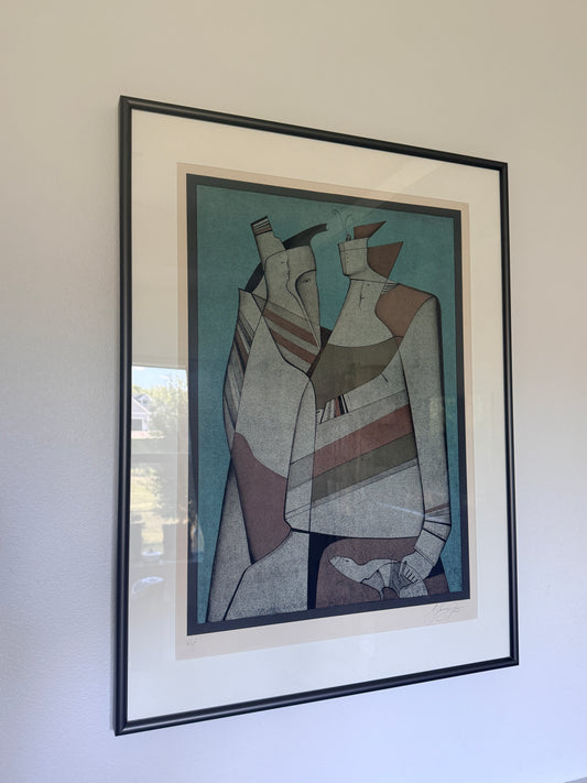 Mihail Chemiakin, 1976, Limited Edition Framed Art Print