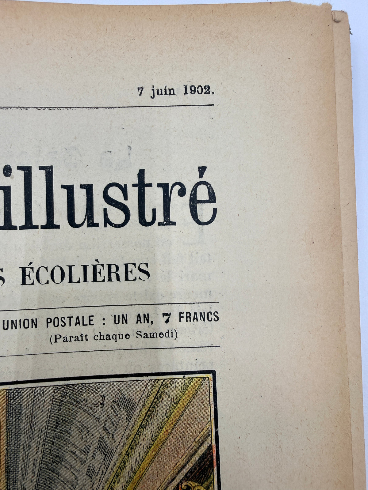 Les Petit Francais Illustraé Journal, 1902, Antique French Journal Collection