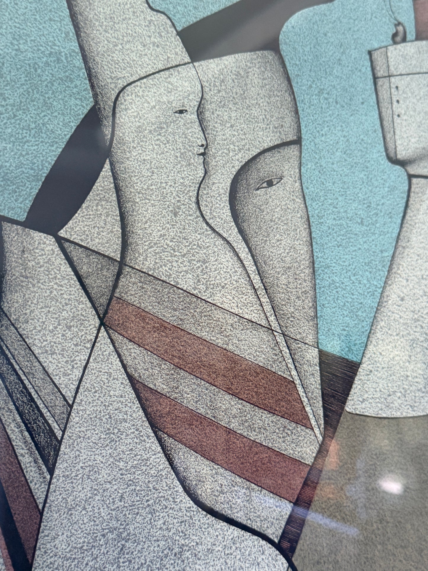 Mihail Chemiakin, 1976, Limited Edition Framed Art Print