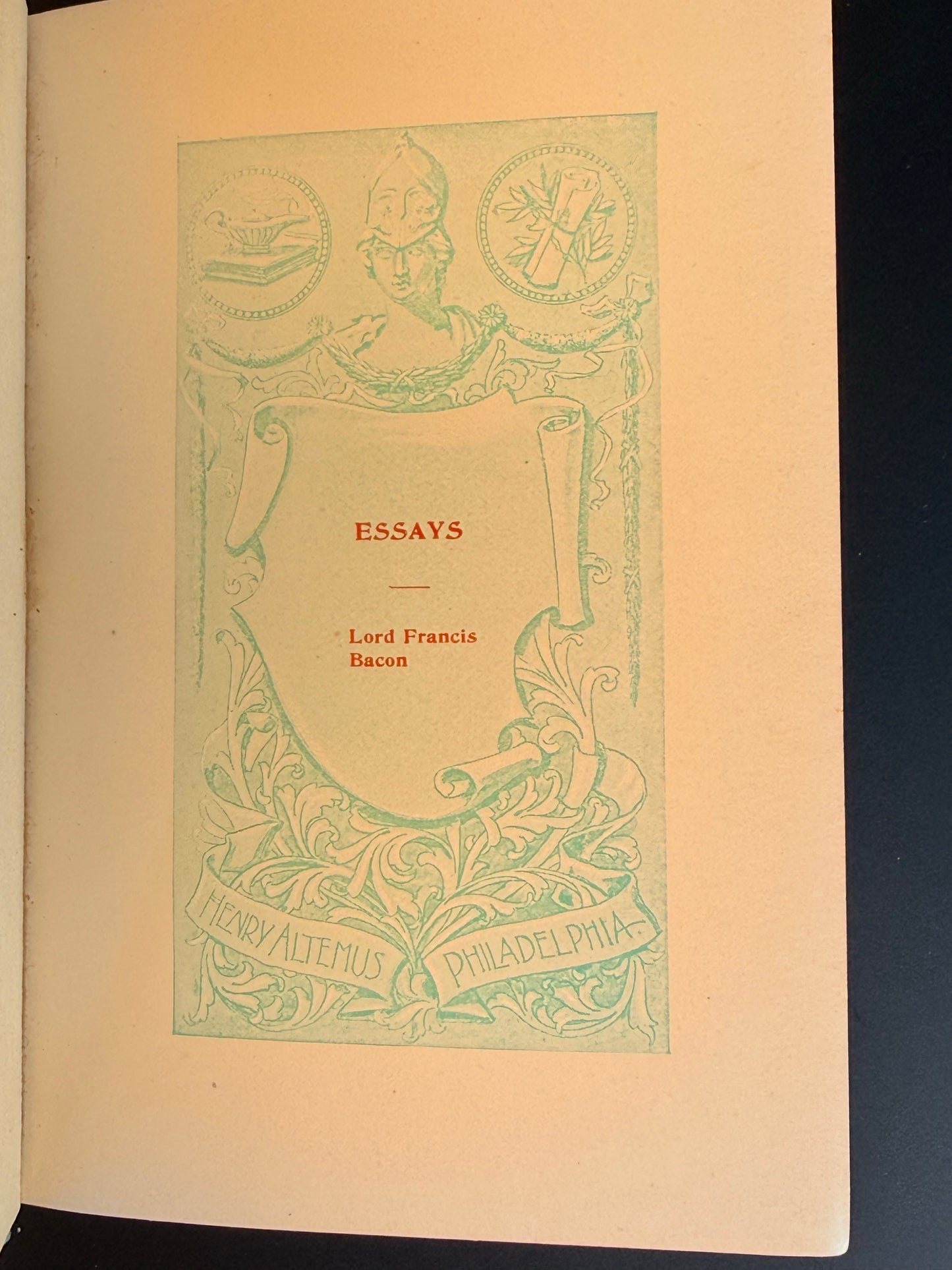 Lot of Antique Floral Books, Tennyson & Bacon