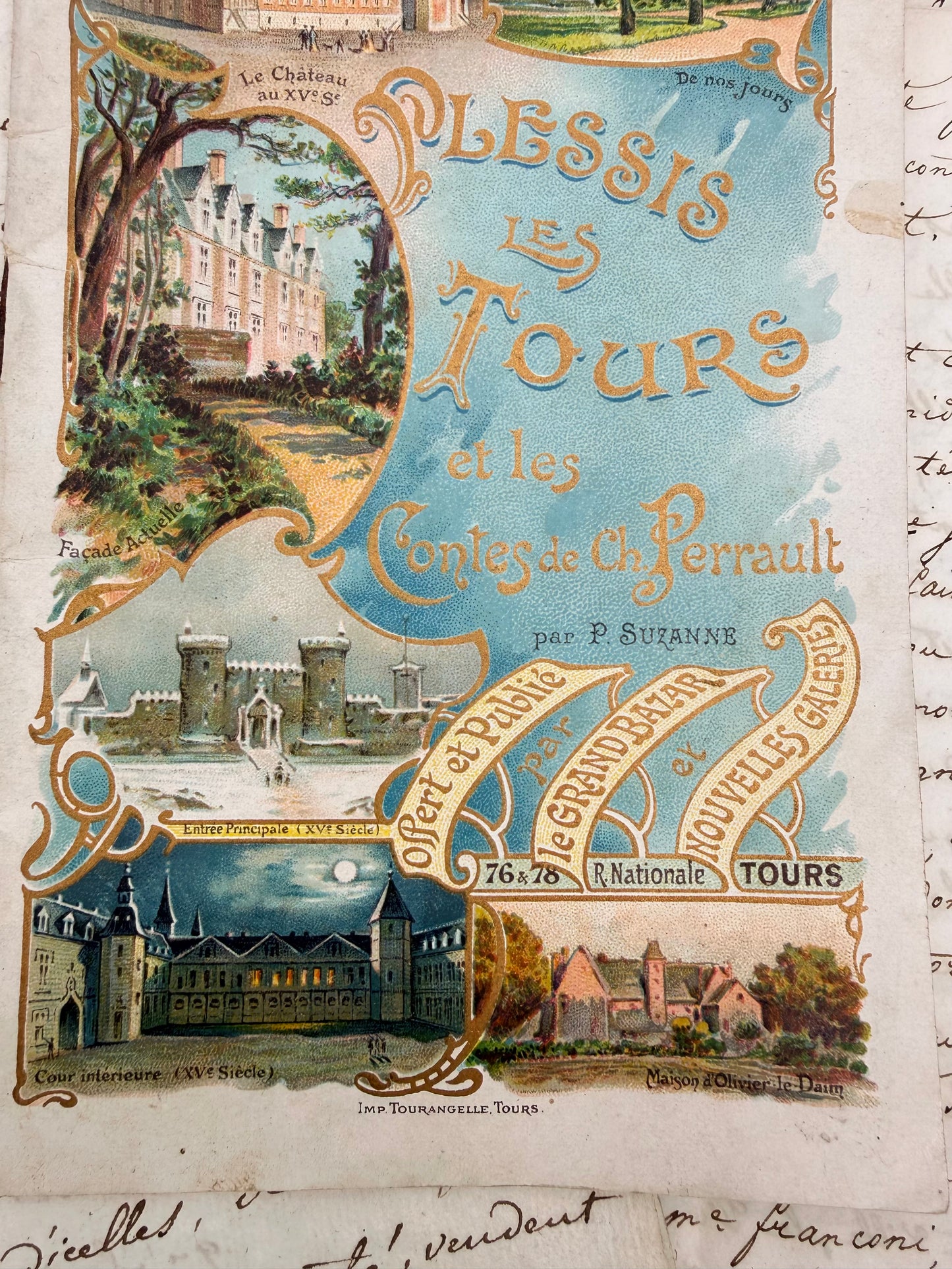 Plessis Les Tours, French Architecture Pamphlet