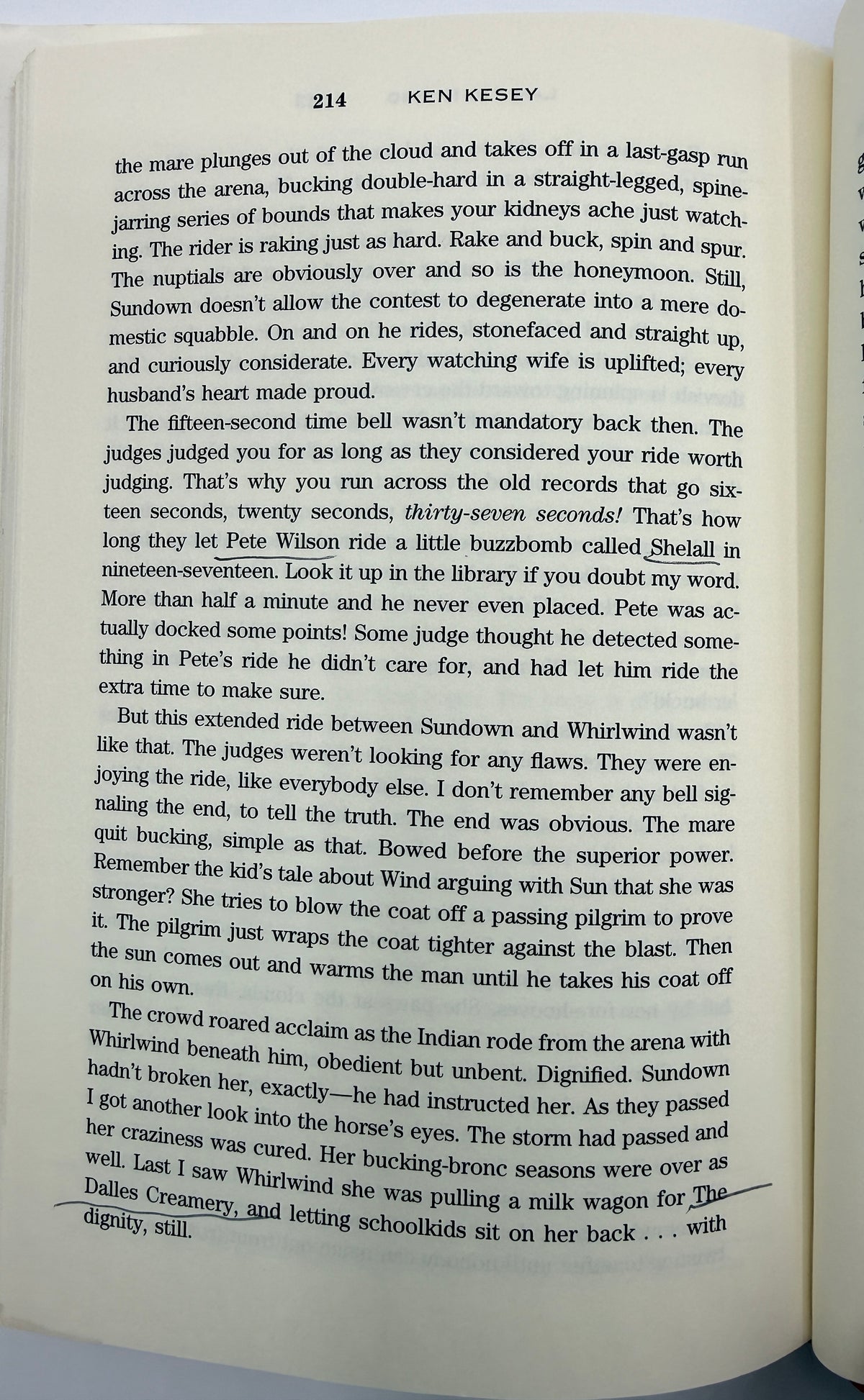 Last Go Around by Ken Kesey