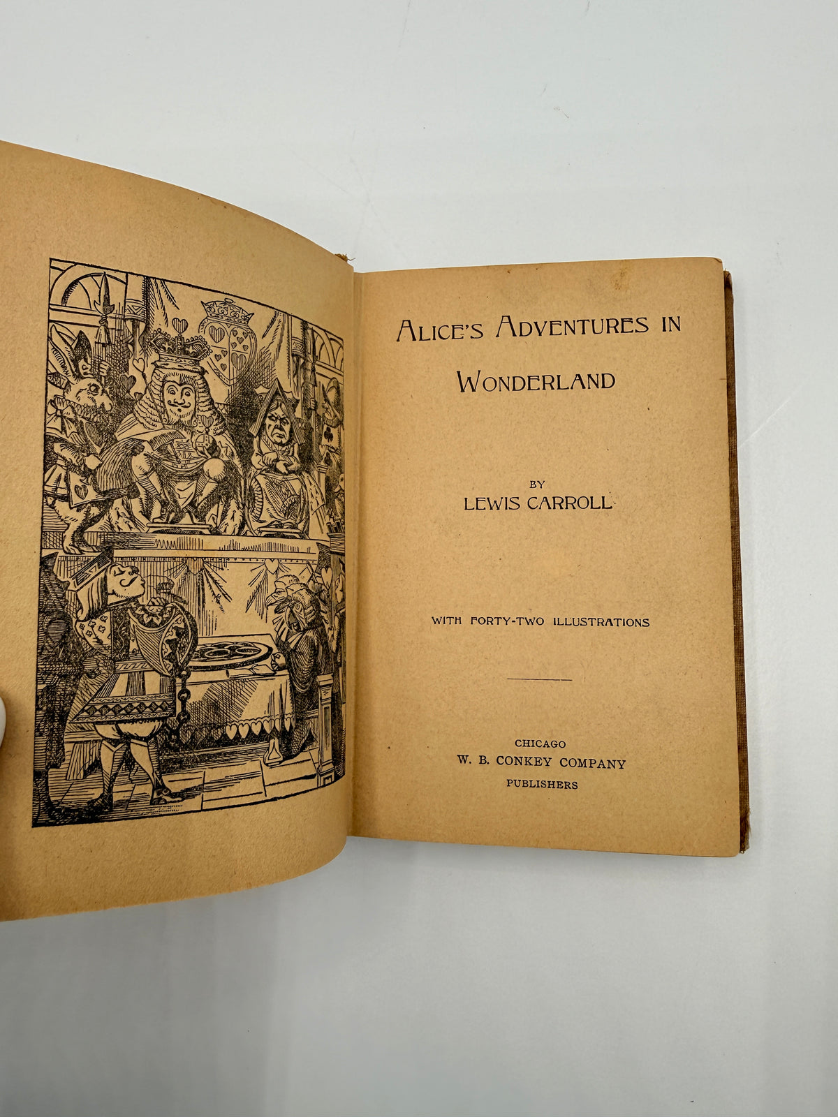 Alice’s Adventures in Wonderland by Lewis Carroll, ~1900
