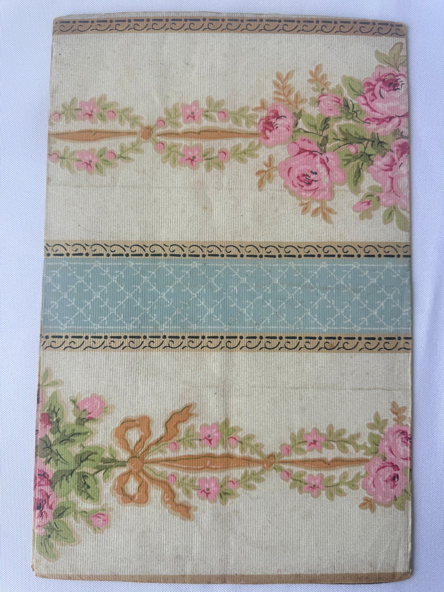 Vintage Floral French Canadian Sheet Music Ephemera
