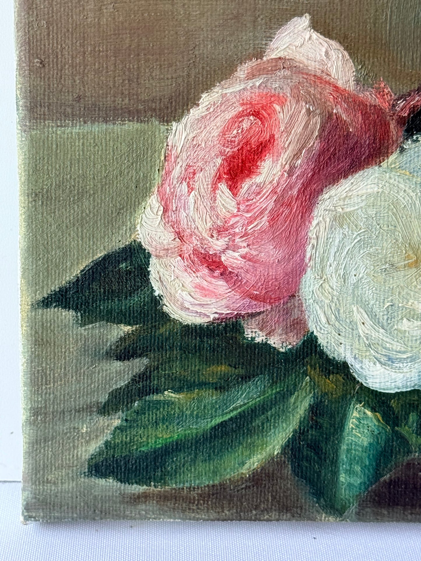 Floral Still Life Oil Painting, 18”