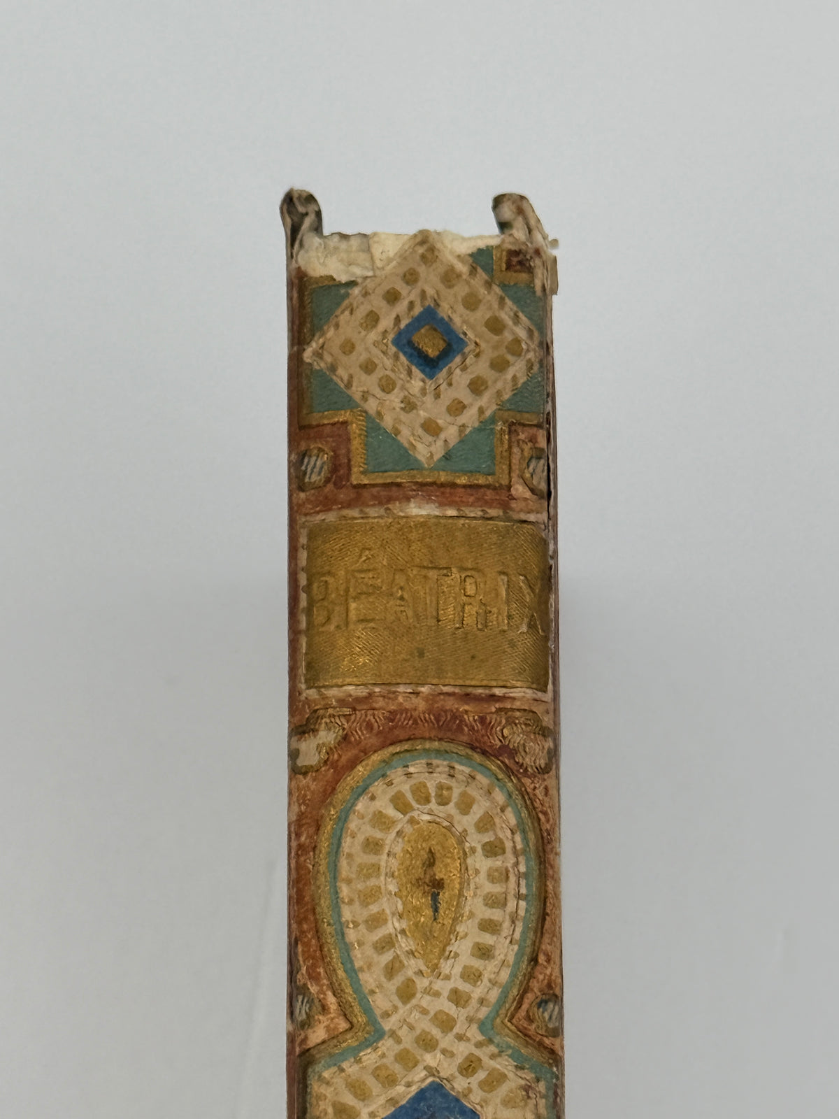 Beatrix, French Cartonnage Book, 1866