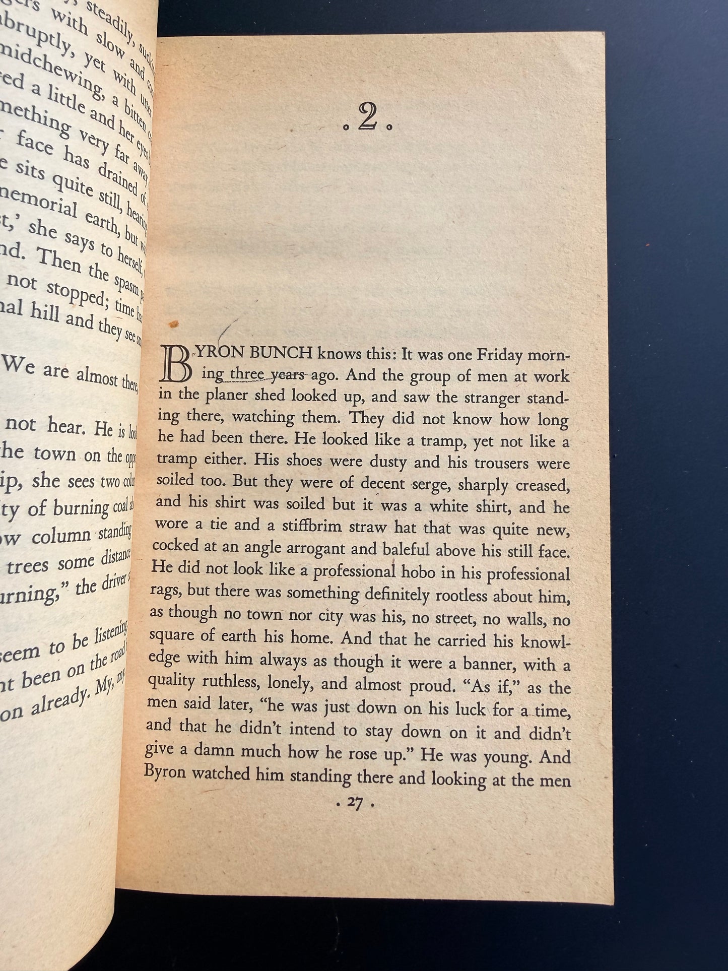 Light in August by William Faulkner, 1972