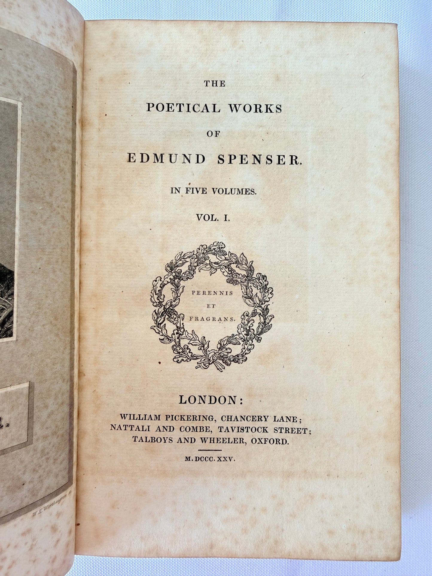 The Faerie Queen & Others, Edmund Spenser’s Works, 1825