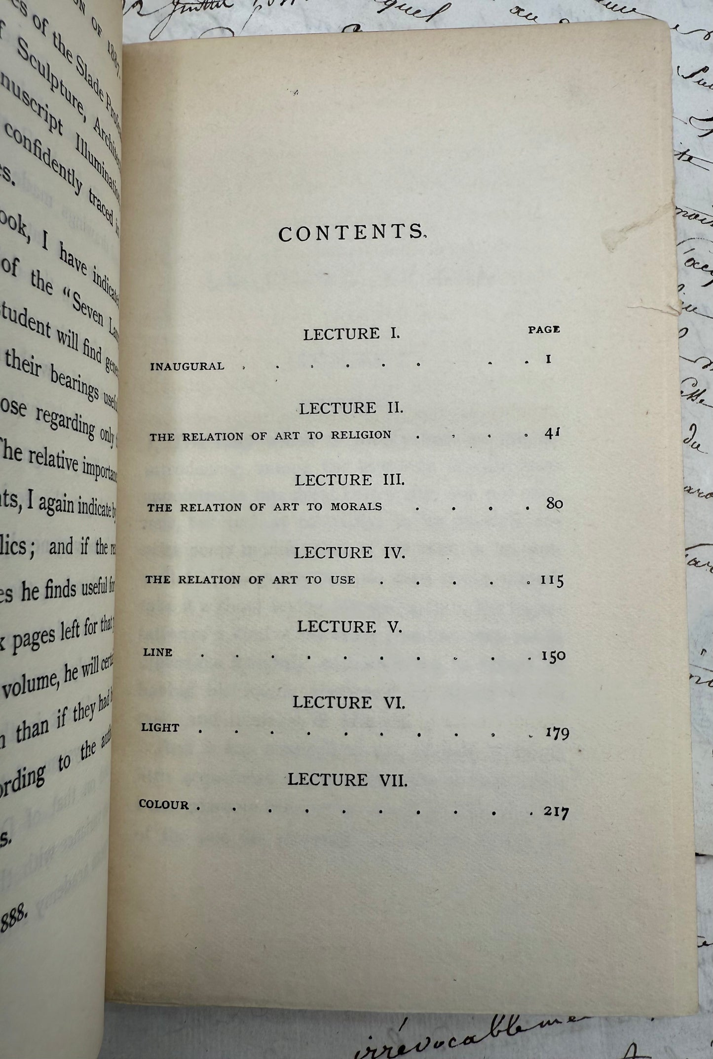John Ruskin’s Lectures on Art, 1904