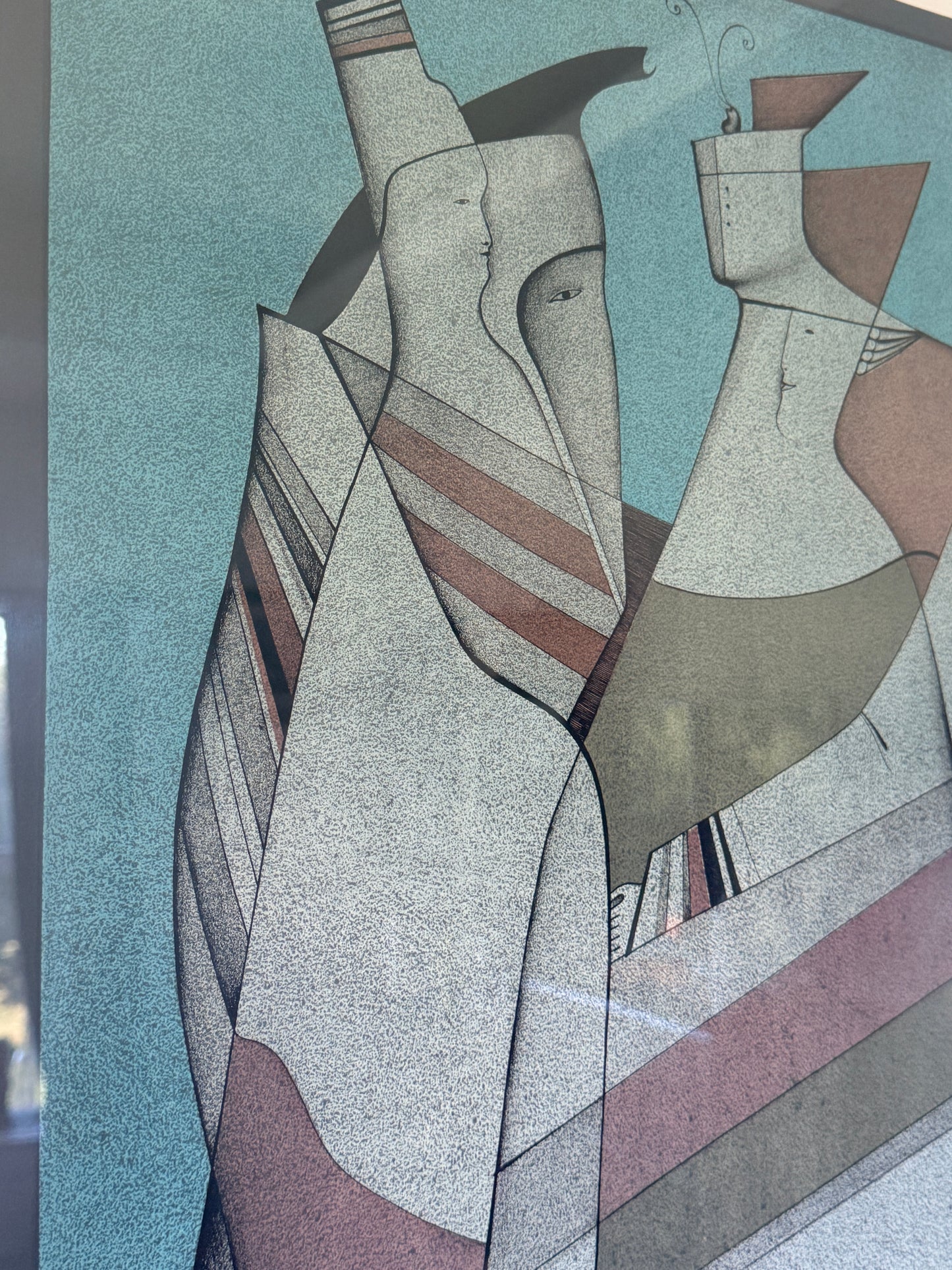 Mihail Chemiakin, 1976, Limited Edition Framed Art Print
