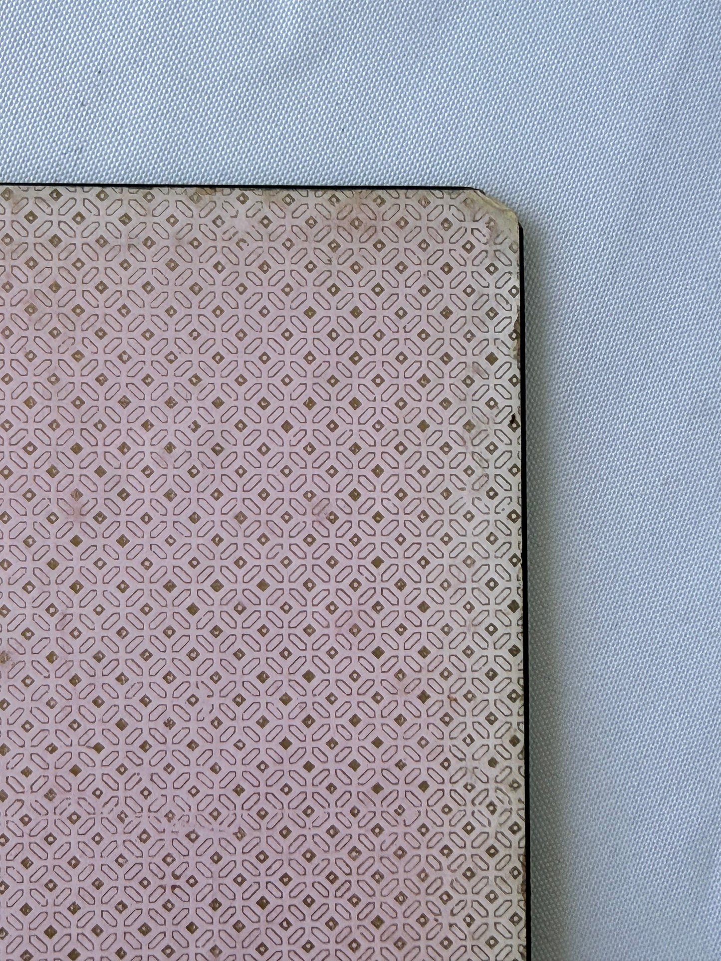 Victorian Paper Mache Desktop Blotter, Victorian Paper Holder