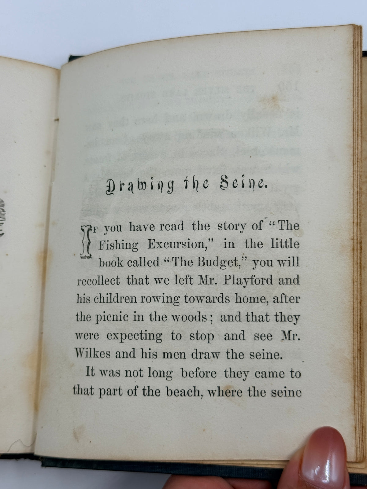 Silver Lake Stories: The Cornucopia by Cousin Cicely, 1852