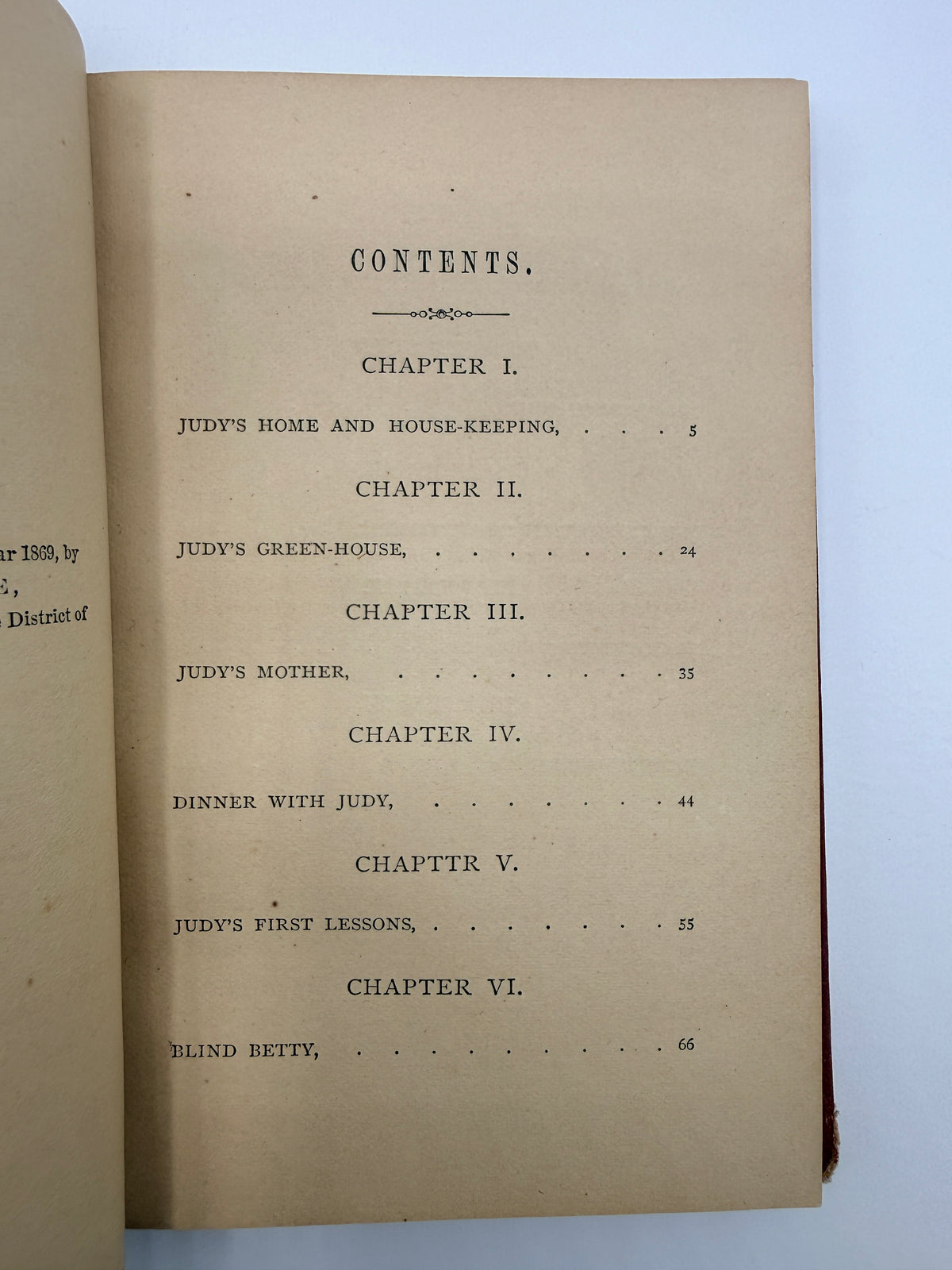 Jimmy Don, Antique Book, 1868