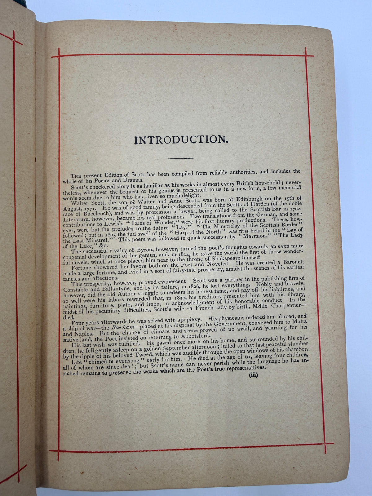 Sir Walter Scott’s Poetical Works, 1880’s
