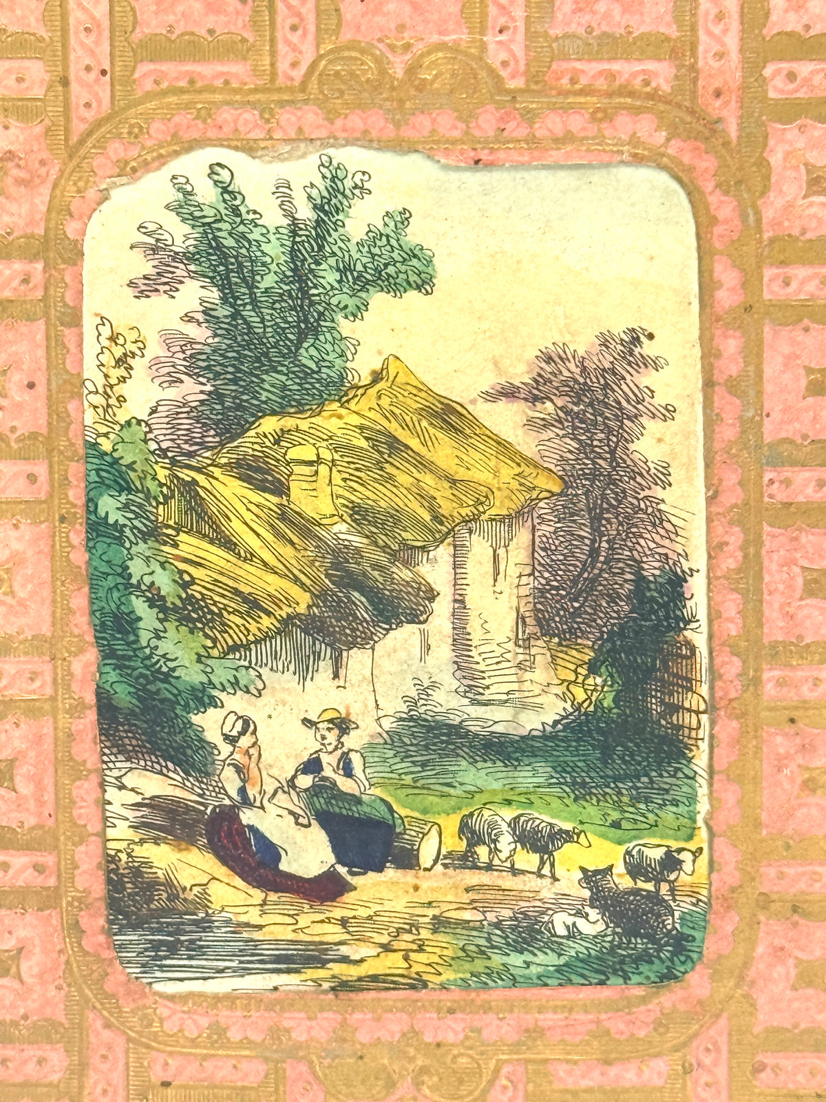 Odette et Charles VI by Cordier