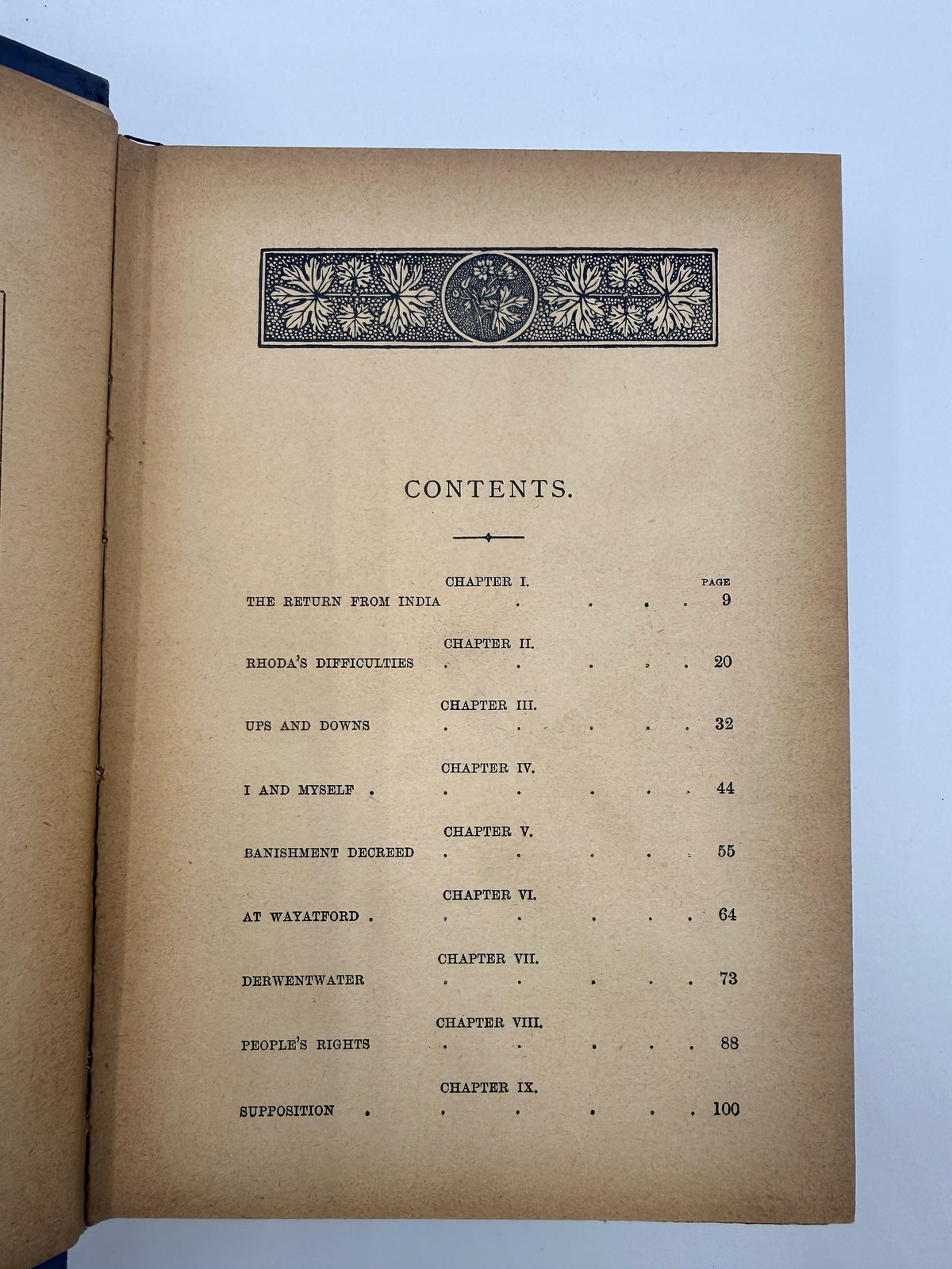 Life in Tangles by Agnes Giberne, Decorative English Binding