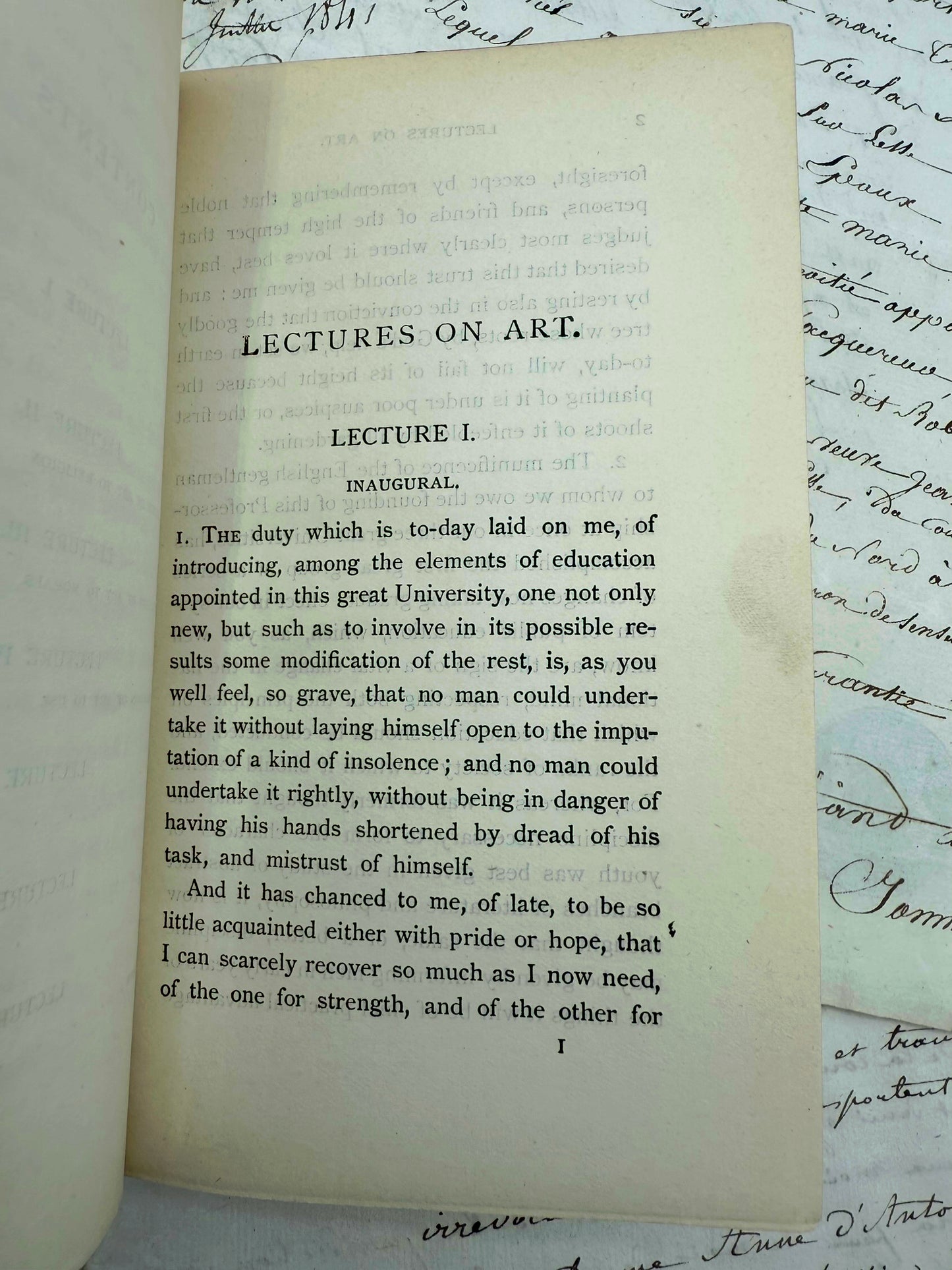 John Ruskin’s Lectures on Art, 1904
