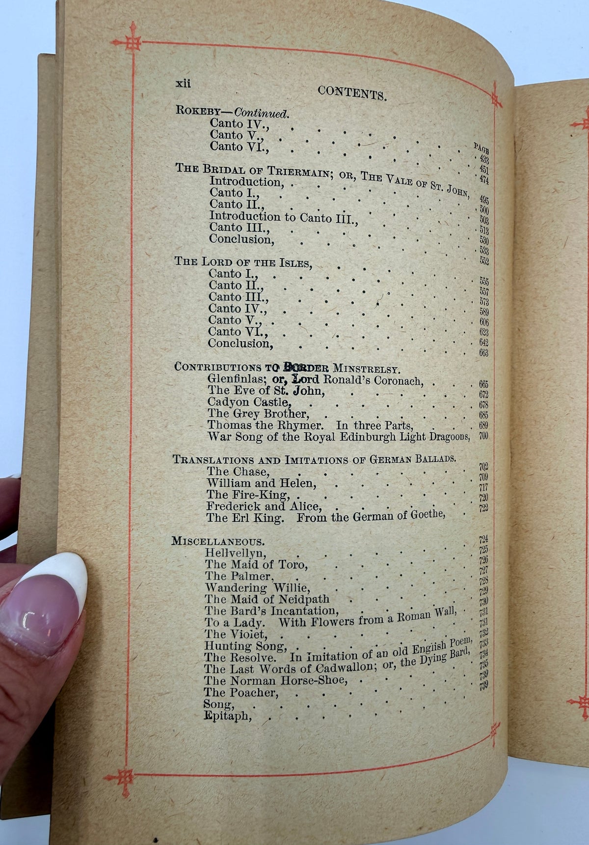 Sir Walter Scott’s Poetical Works, Lady of the Lake