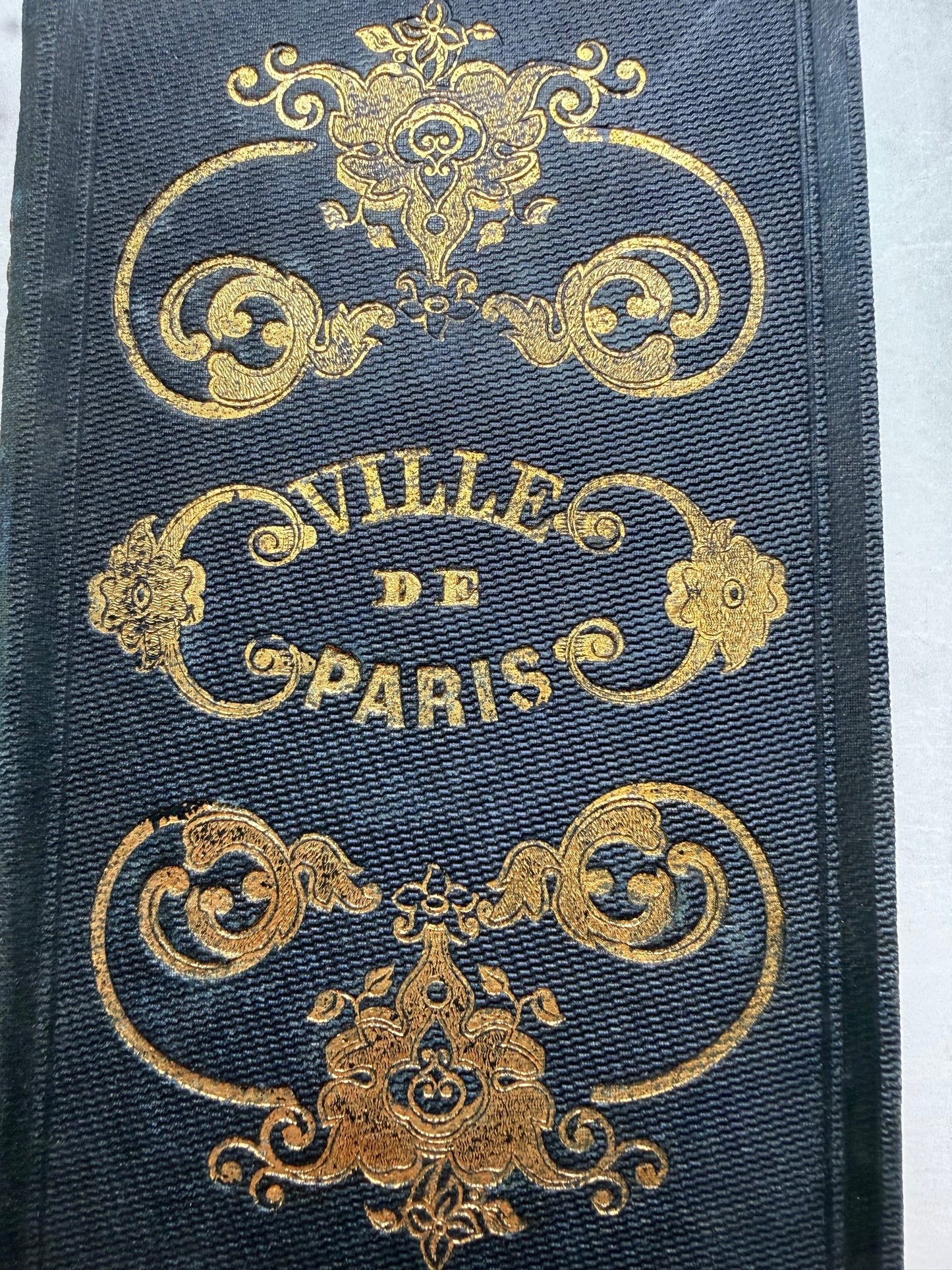 French Antique Book on the History of the Life of Jesus Christ