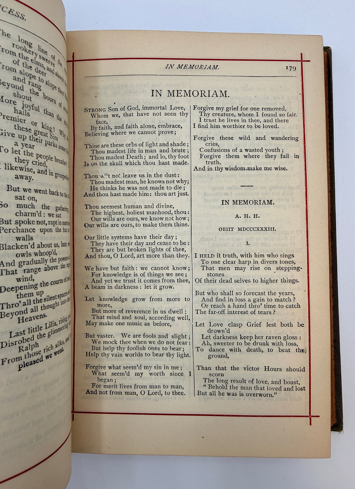 Alfred Tennyson’s Poetical Works, The Princess & Others