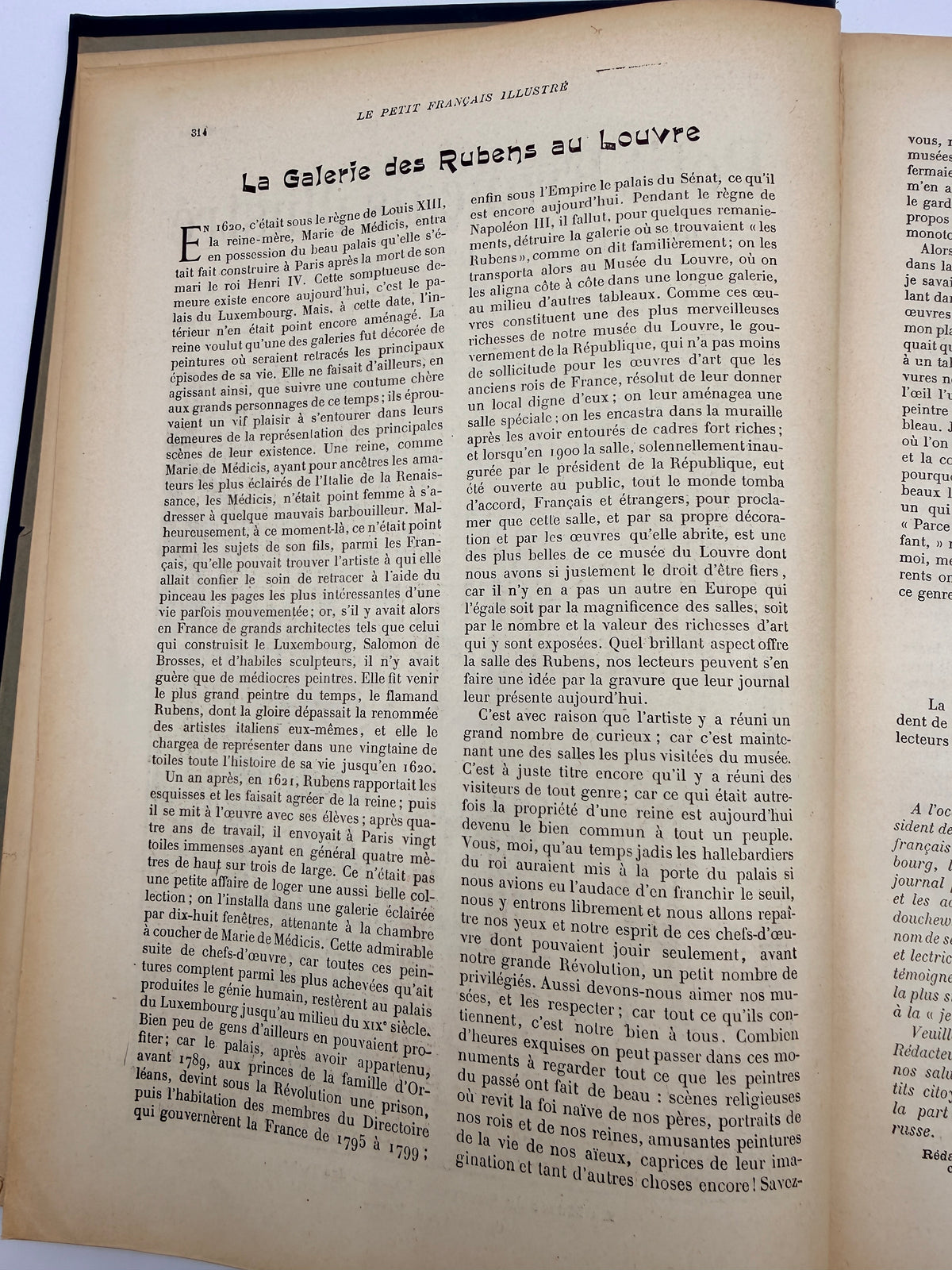 Les Petit Francais Illustraé Journal, 1902, Antique French Journal Collection
