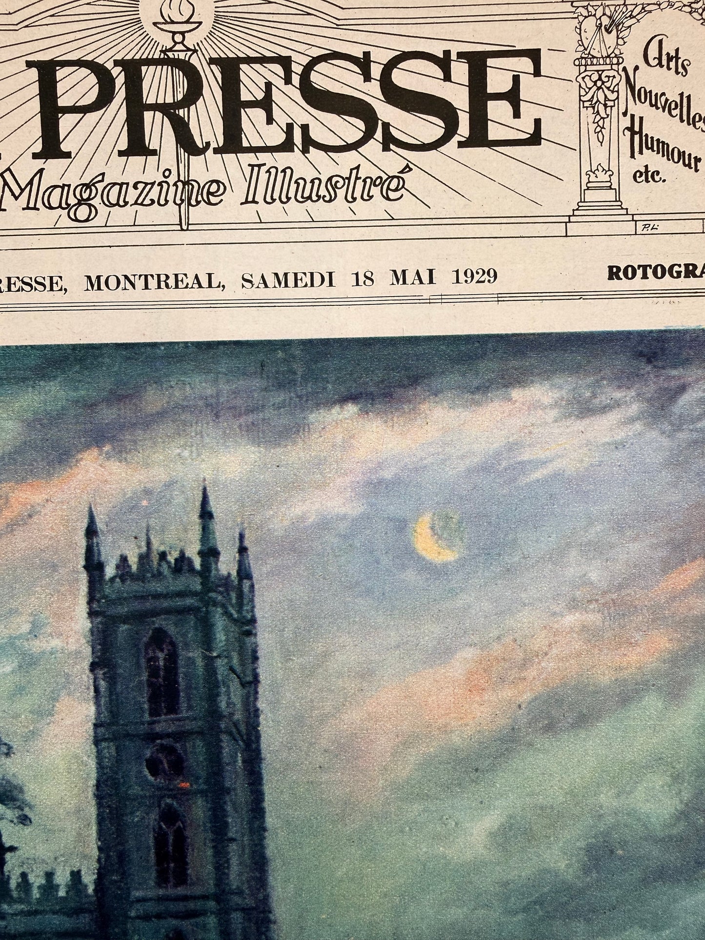 Le Presse Magazine Illustré, 1929