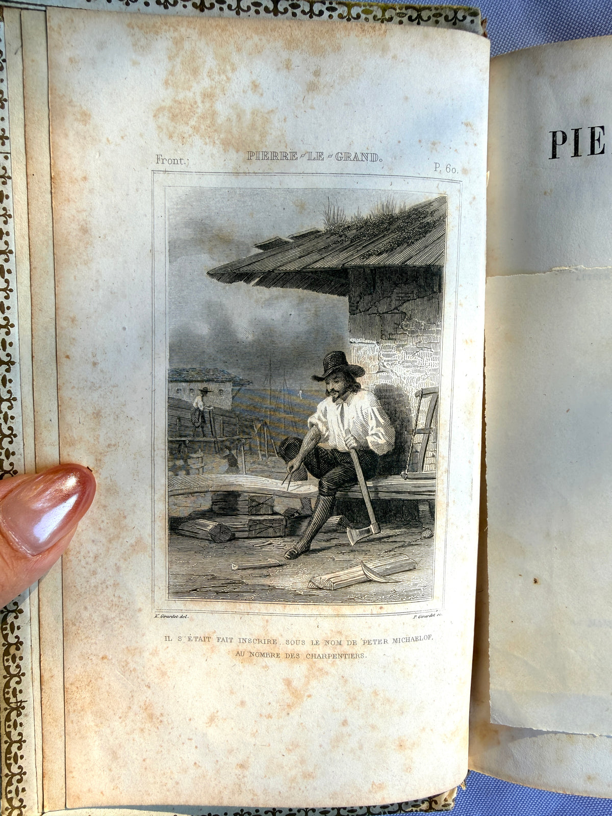 Pierre Le Grand, French Romantique, 1852
