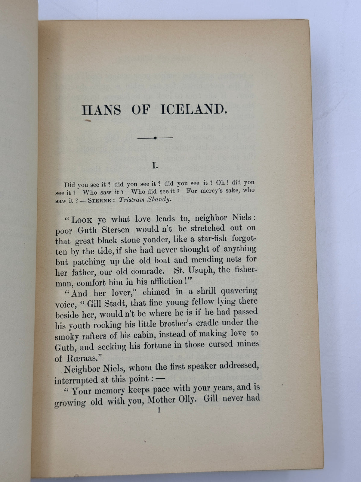 Hans of Iceland by Victor Hugo, 1894