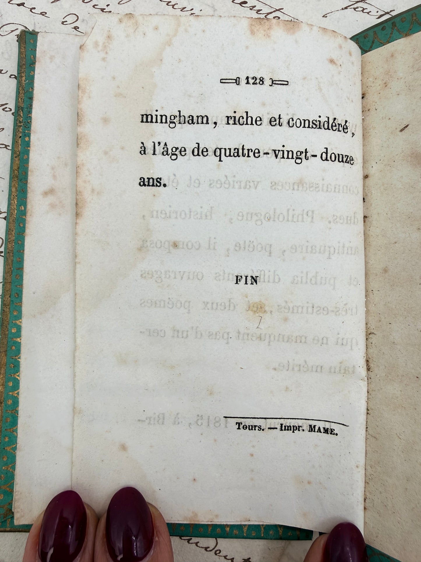 Valentin, French Cartonnage Book