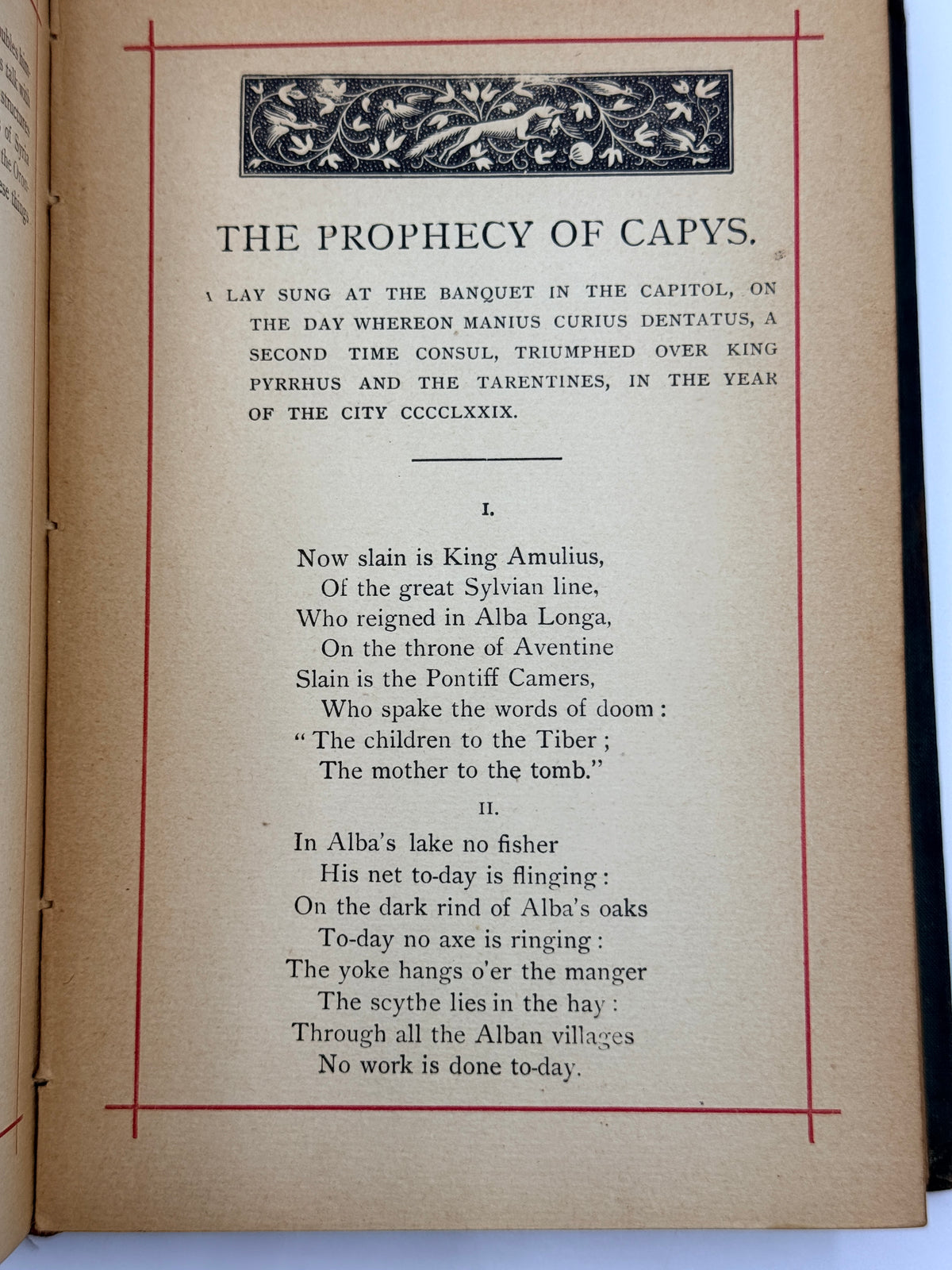 The Poetical Works of Lord Macaulay, 1880's