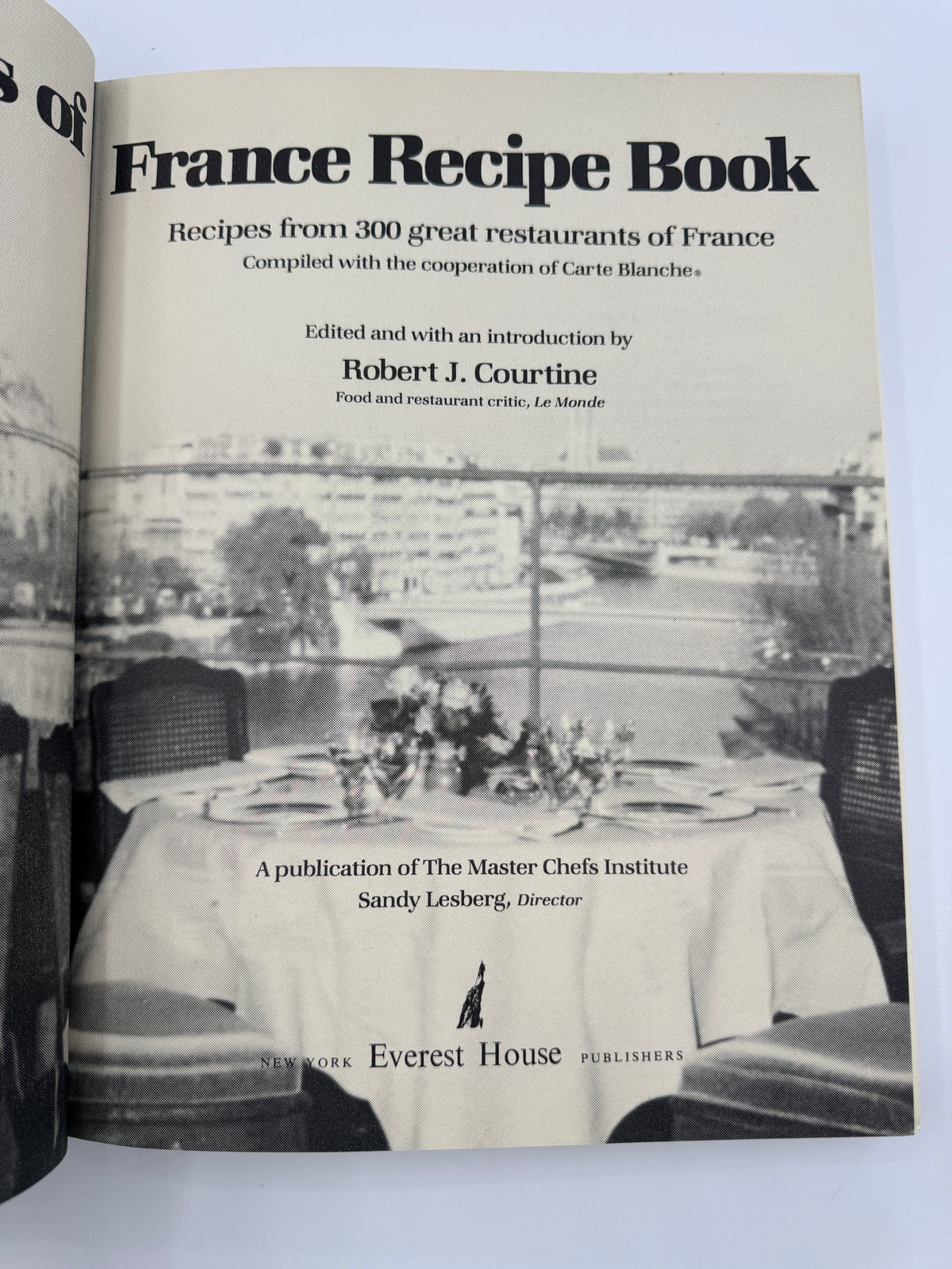 The Master Chefs of France Recipe Book, 1981