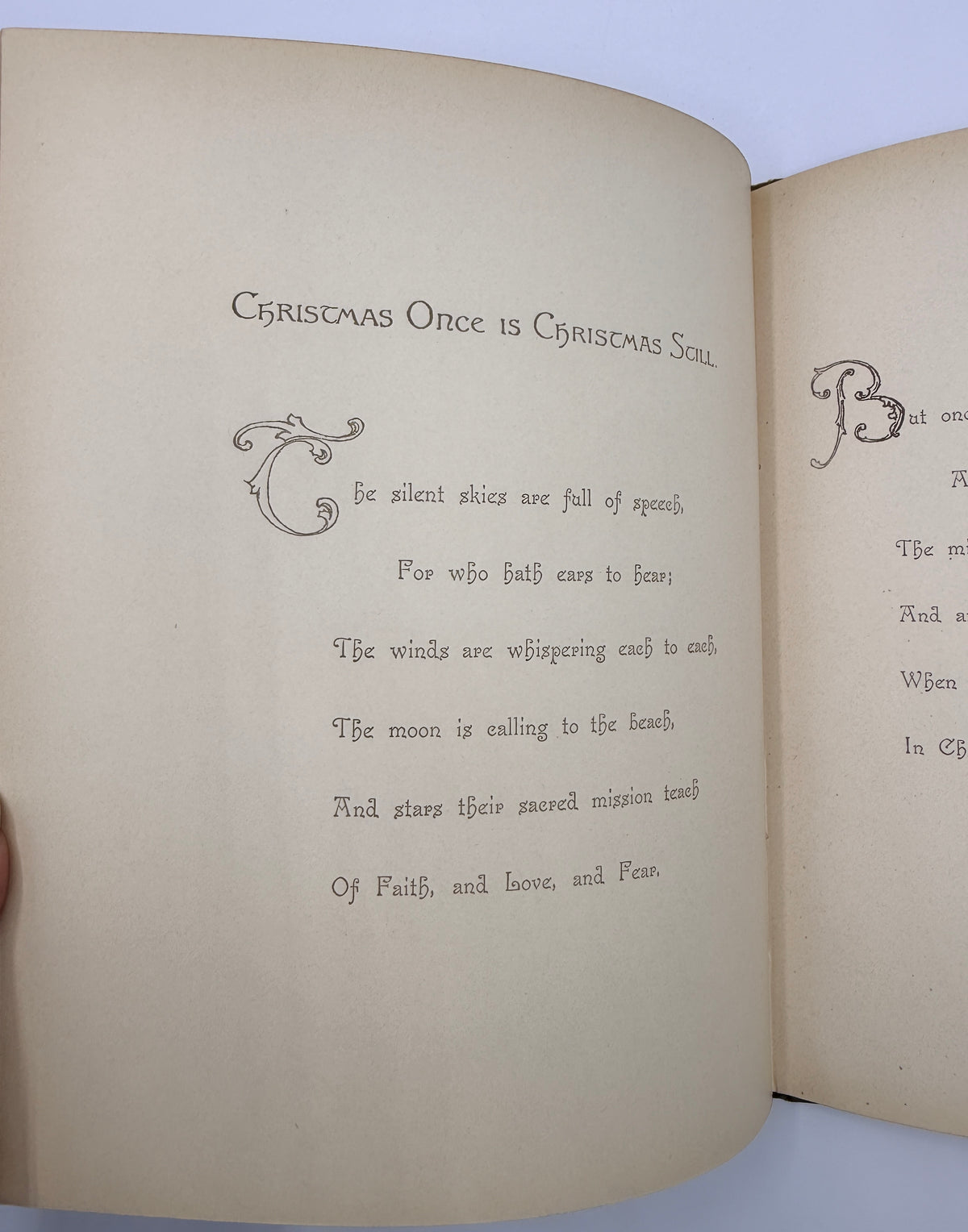 Philip Brooks’s Poems, Christmas Theme