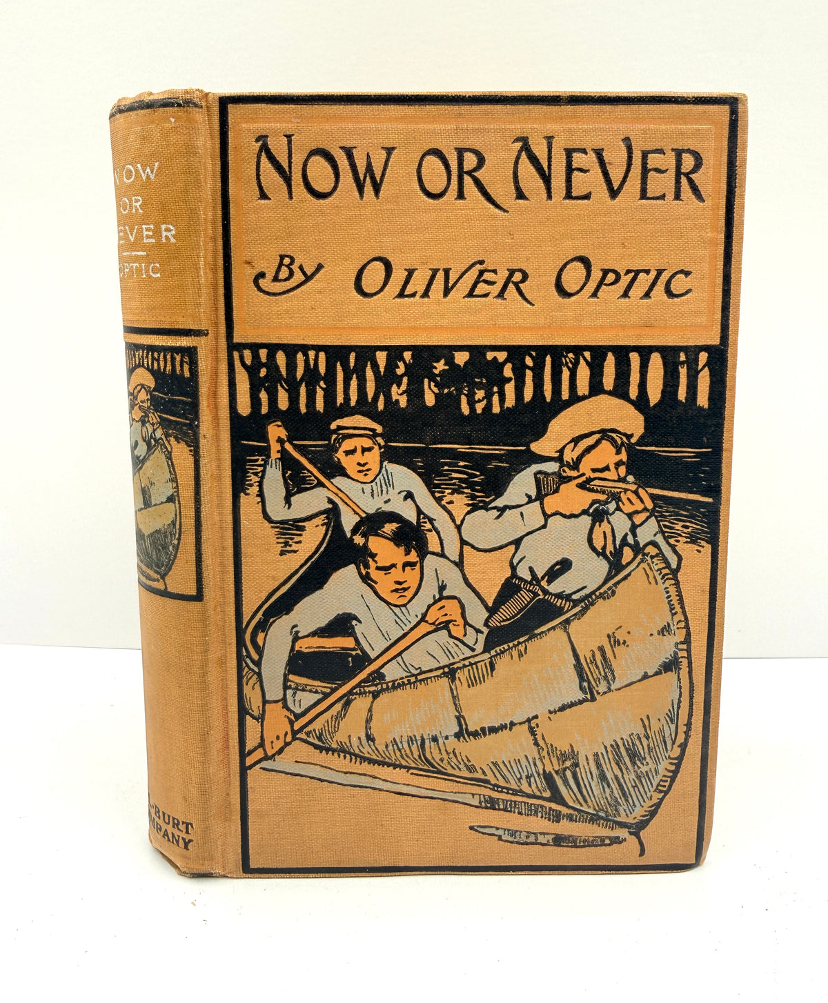 Oliver Optic’s Now or Never Antique Book