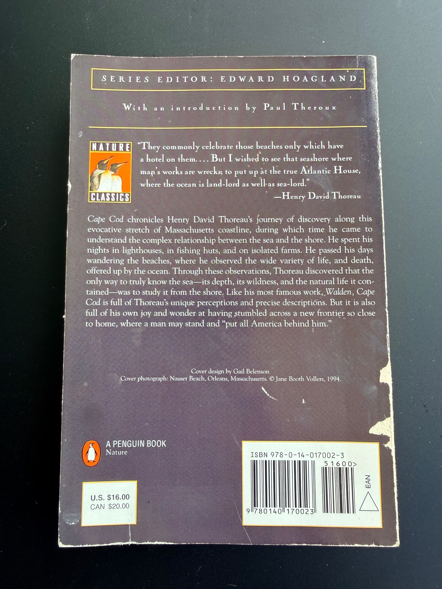 Cape Cod by Henry David Thoreau, 1987