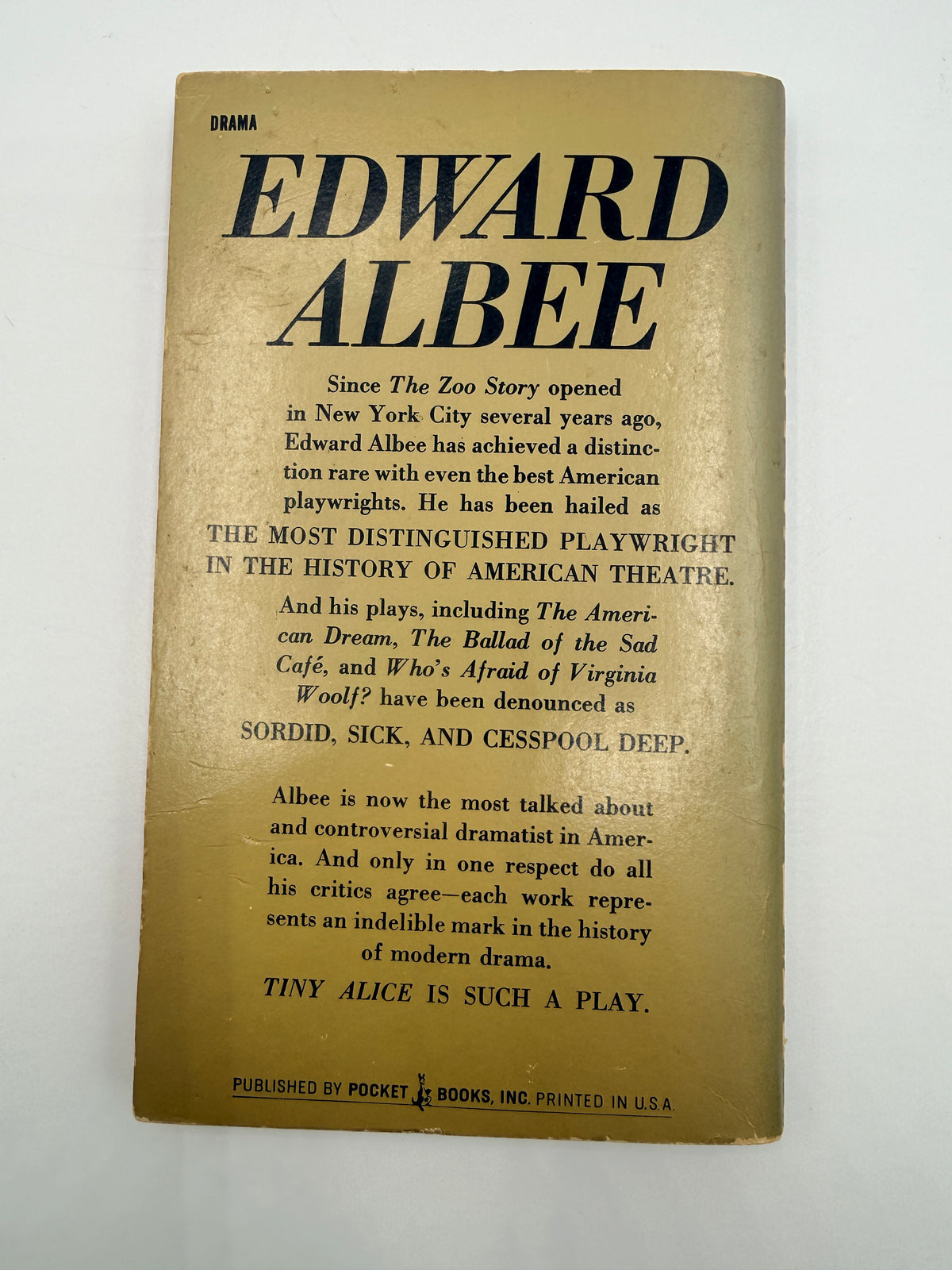 Tiny Alice by Edward Albee