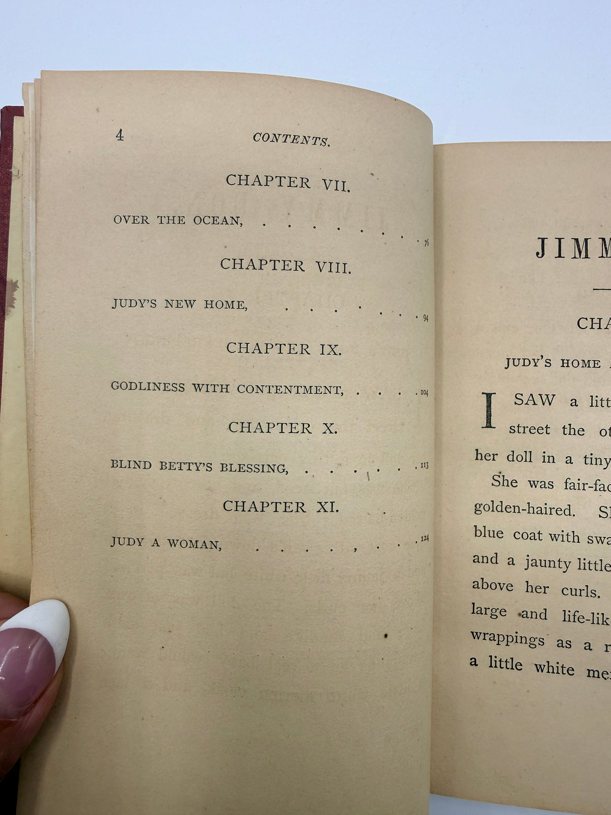 Jimmy Don, Antique Book, 1868