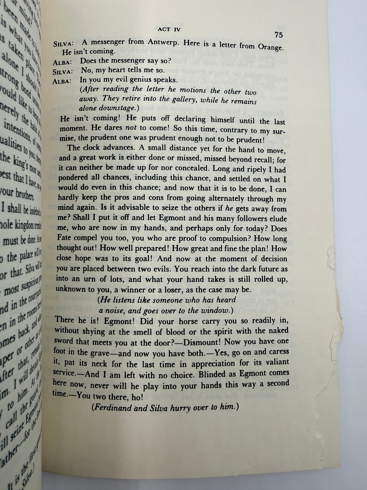 Johann Wolfgang Goethe, Egmont - A Play