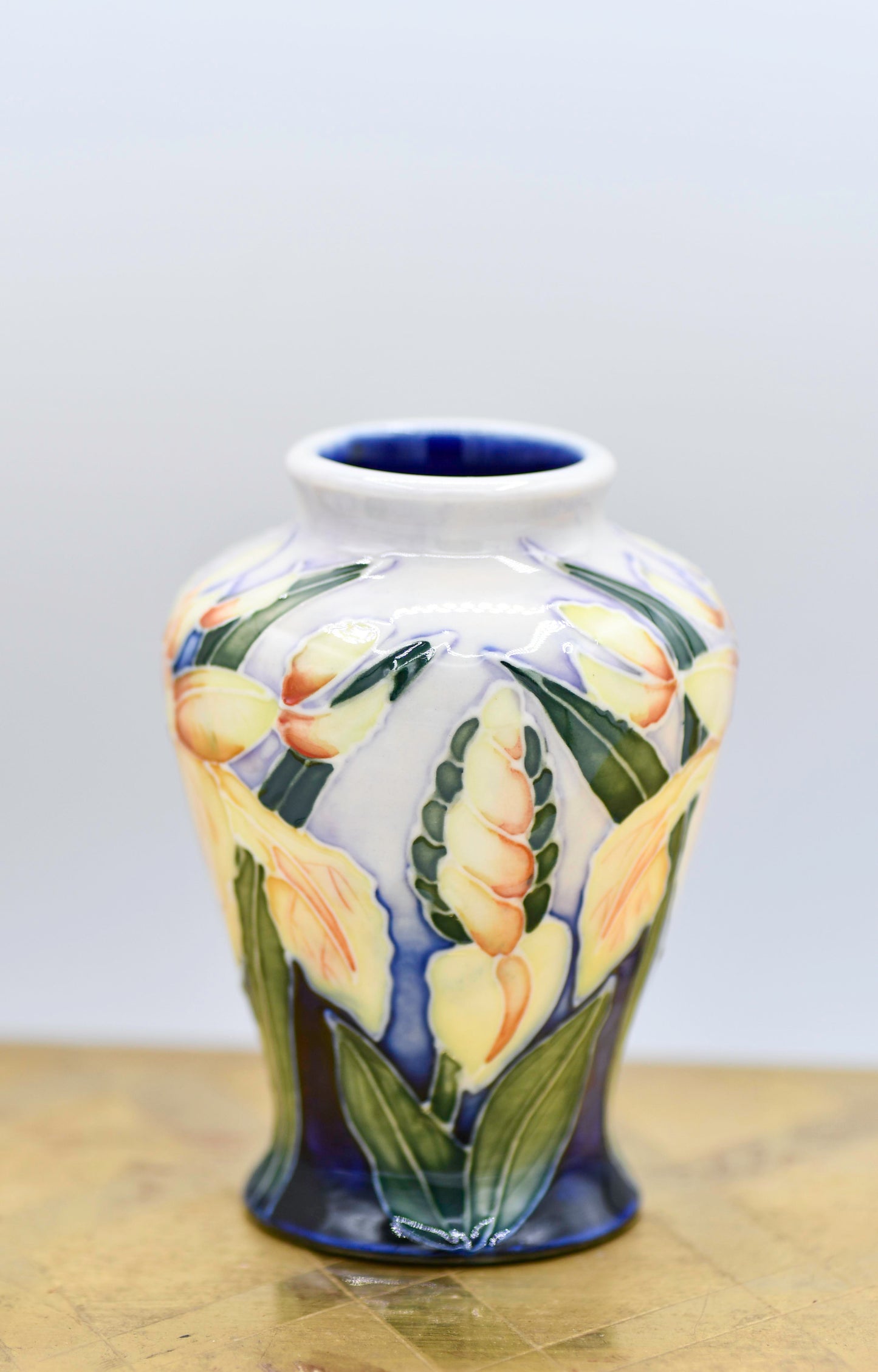 Moorcroft Windrush Bud Vase, 3.5”
