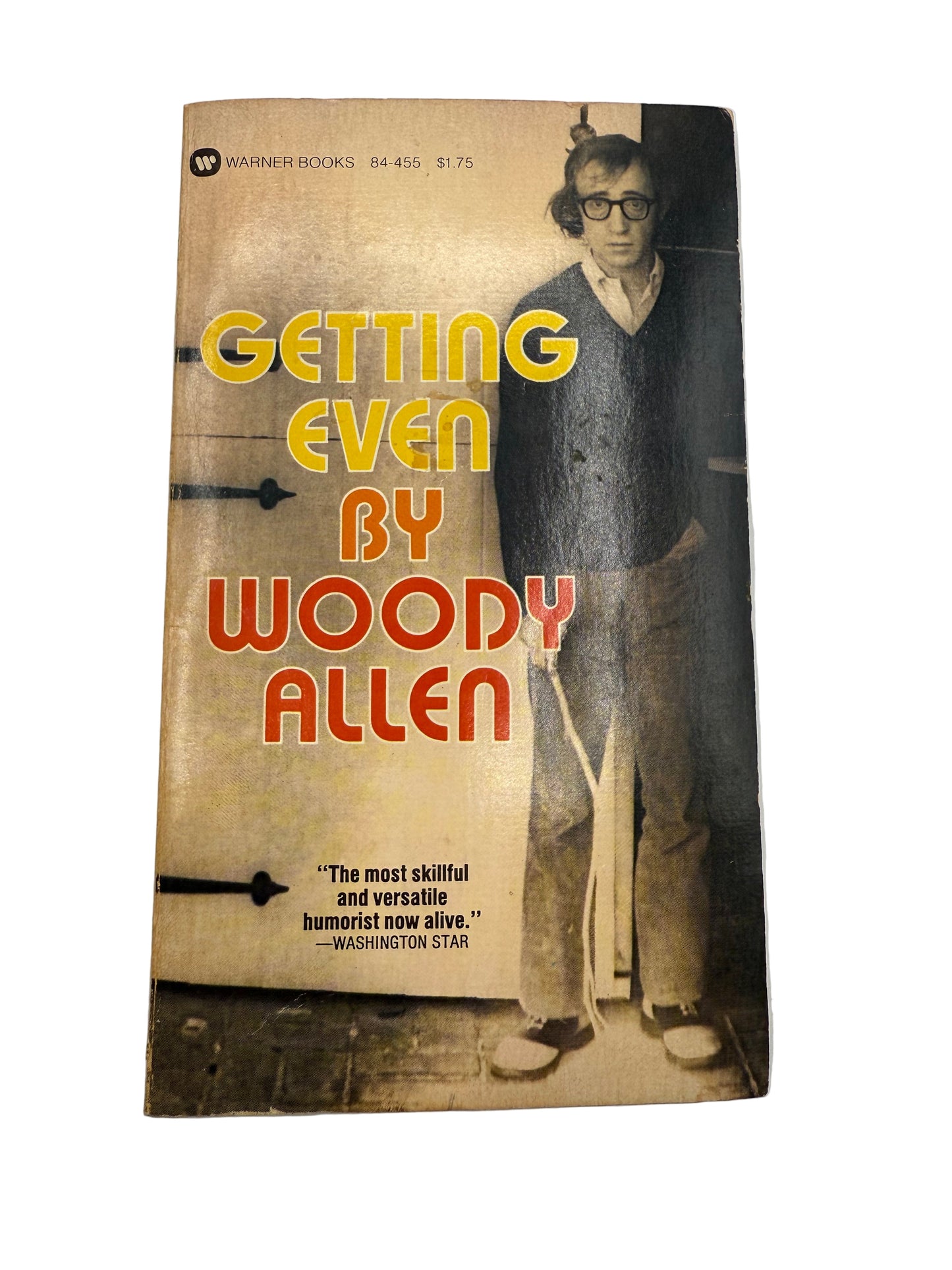 Book cover of 'Getting Even' by Woody Allen with a vintage design.