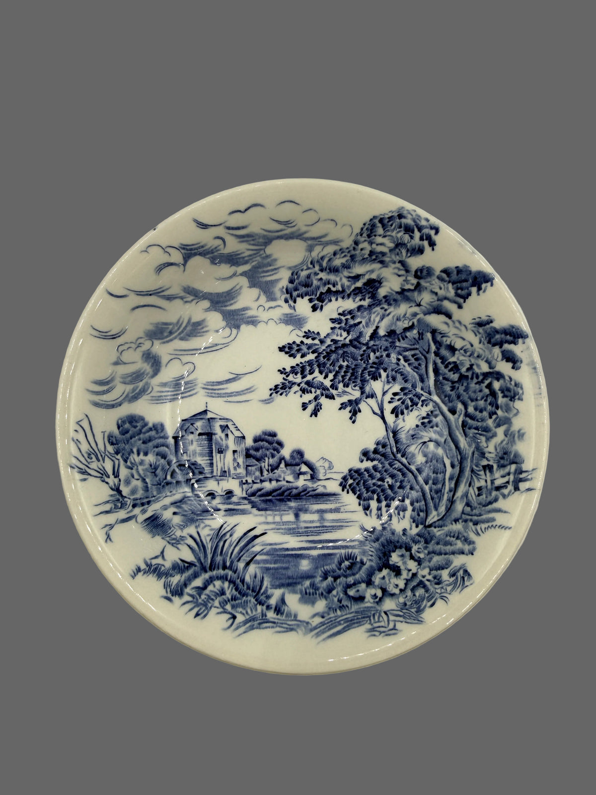 Countryside Enoch Wedgwood Blue & White Dish