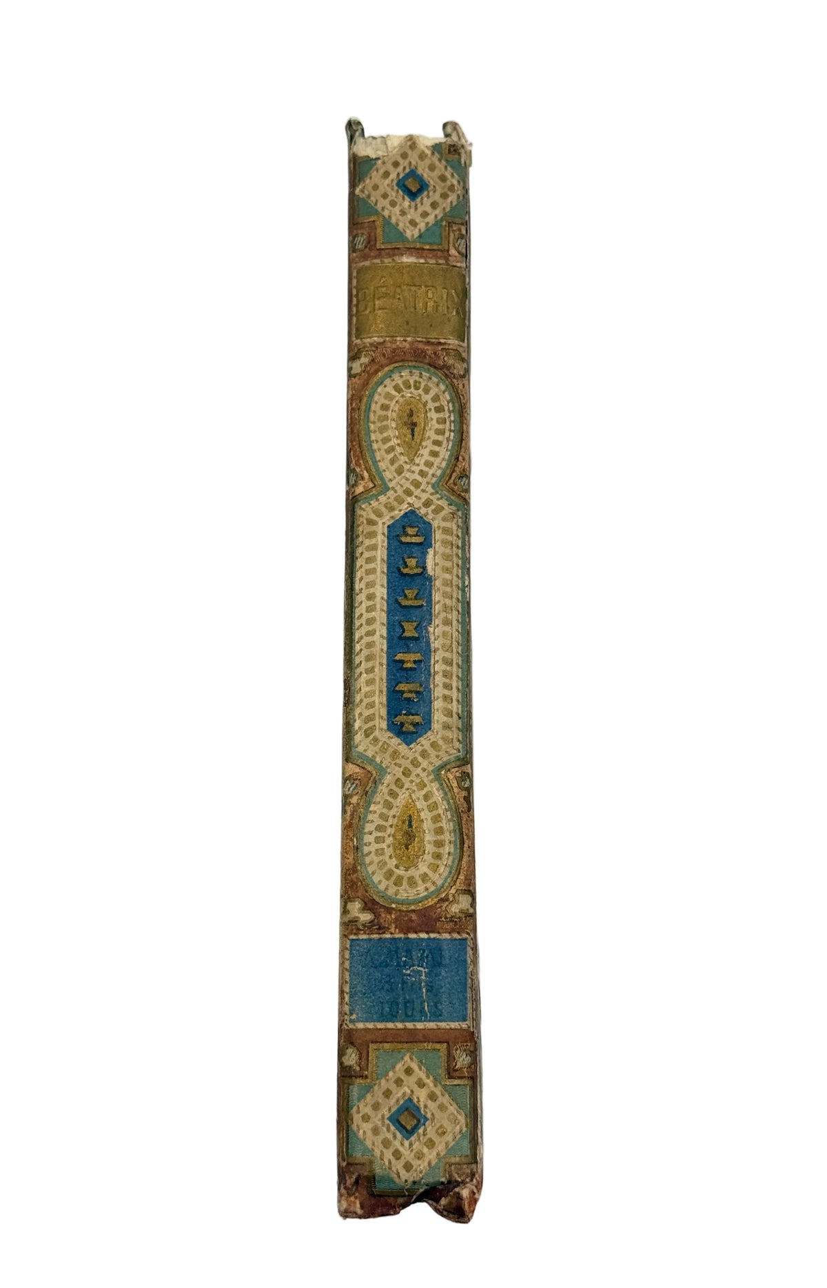 Beatrix, French Cartonnage Book, 1866
